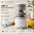 ARKASPHERE™ - Portable Rechargeable Juicer