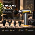 ARKASPHERE™ - 4-in-1 Deep Tissue Massage Gun