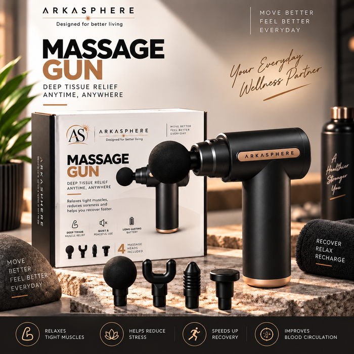 ARKASPHERE™ - 4-in-1 Deep Tissue Massage Gun
